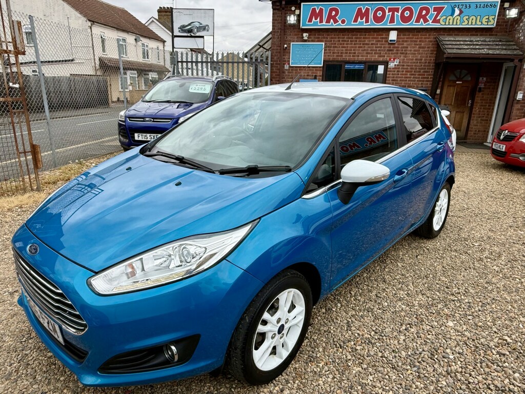 Ford Fiesta 1.3 Zetec Blue Edition 2016 Blue #2