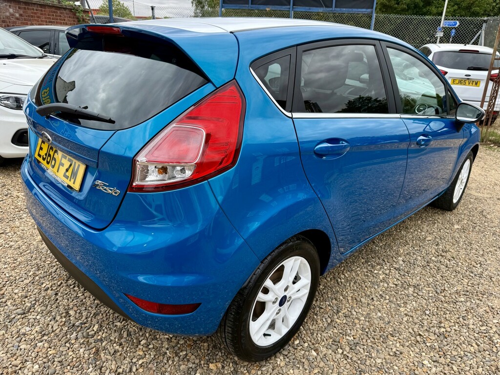 Ford Fiesta 1.3 Zetec Blue Edition 2016 Blue #4