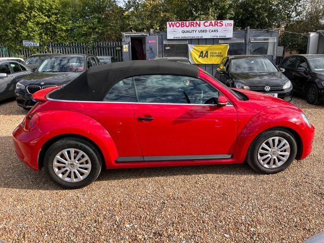Volkswagen Beetle 1.6 Tdi Bluemotion Tech Cabriolet Euro 5 S S Red #5