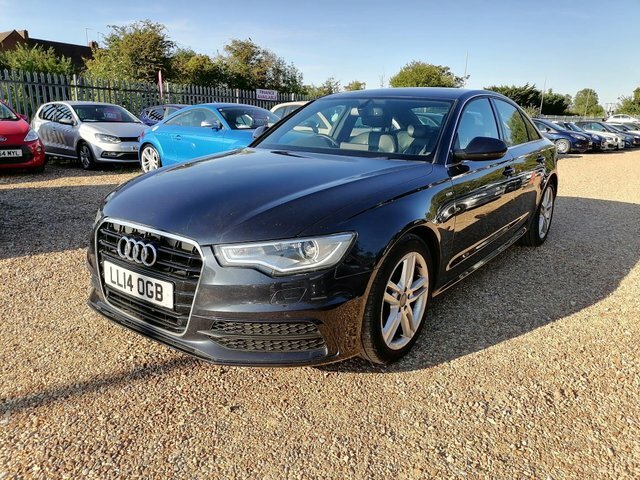 Audi A6 Saloon Saloon 2.0 Tdi Ultra Black Edition Euro 6 Ss Grey #1