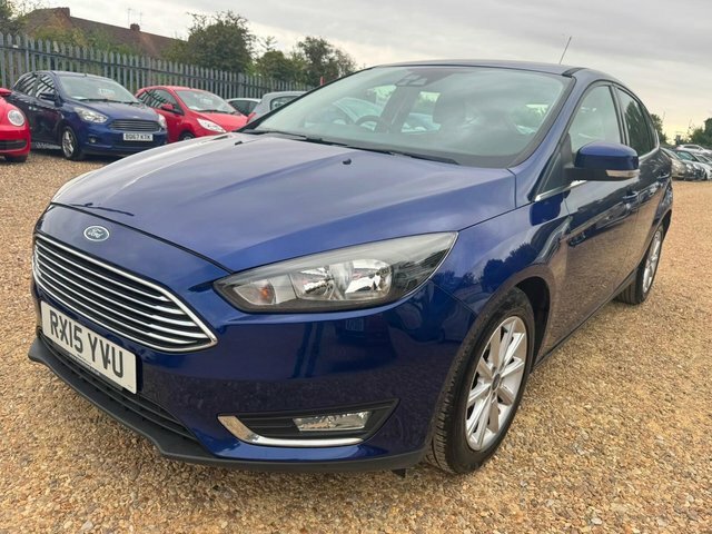 Ford Focus 1.6 Titanium Powershift Euro 6 RX15YVU Blue #3