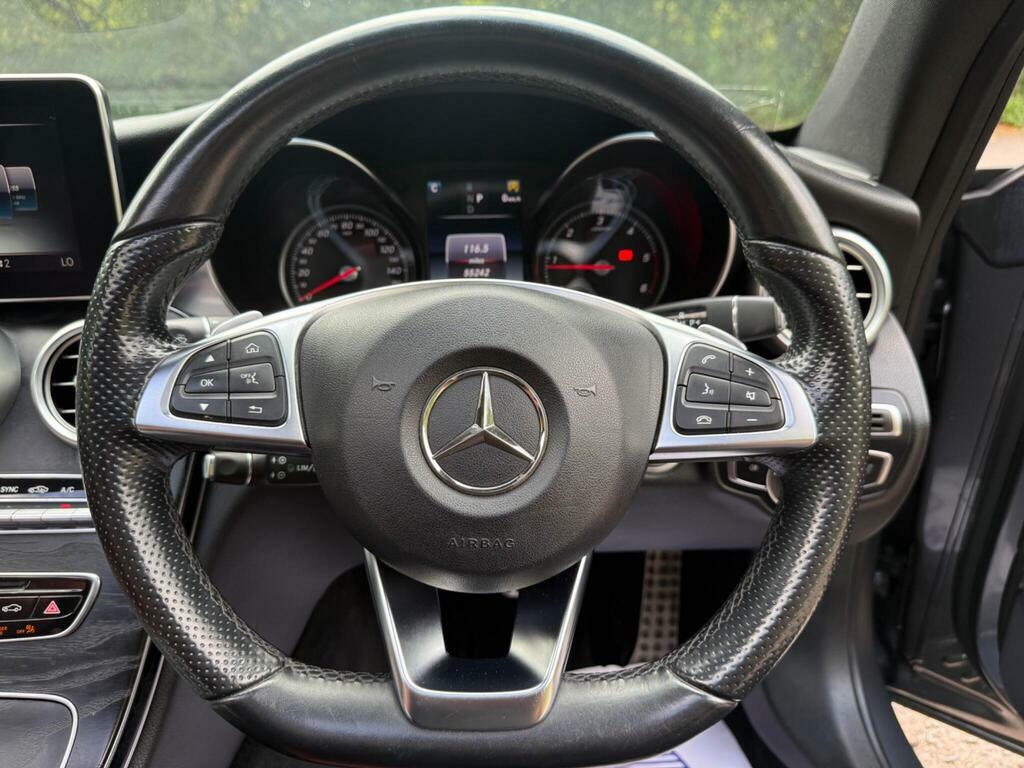 Mercedes-Benz C Class 2.1 C250d Amg Line Premium Plus G-tronic Euro 6 Silver #12