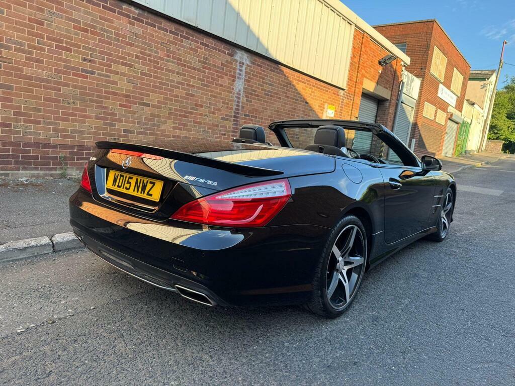 Mercedes-Benz SL Class 2015 5.5 Sl63 V8 Amg Convertible Spds M Black #7