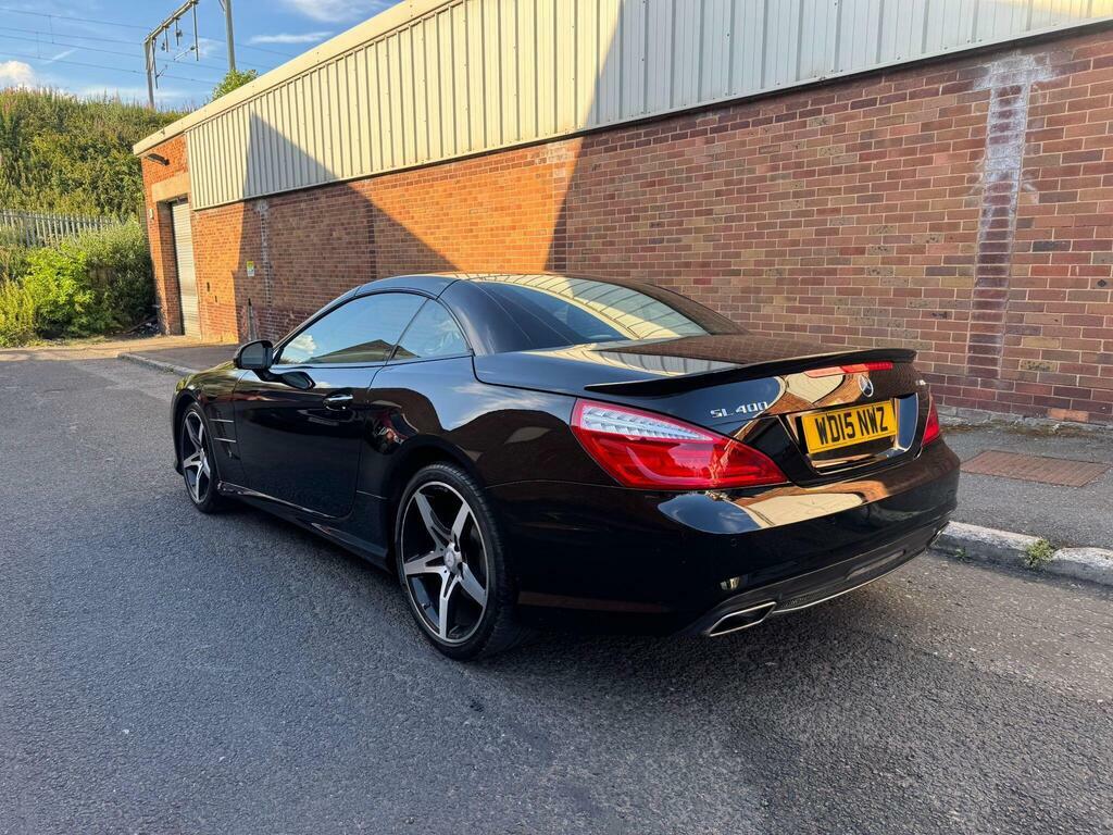 Mercedes-Benz SL Class 3.0 Sl400 Amg Sport G-tronic Euro 6 S S Black #5