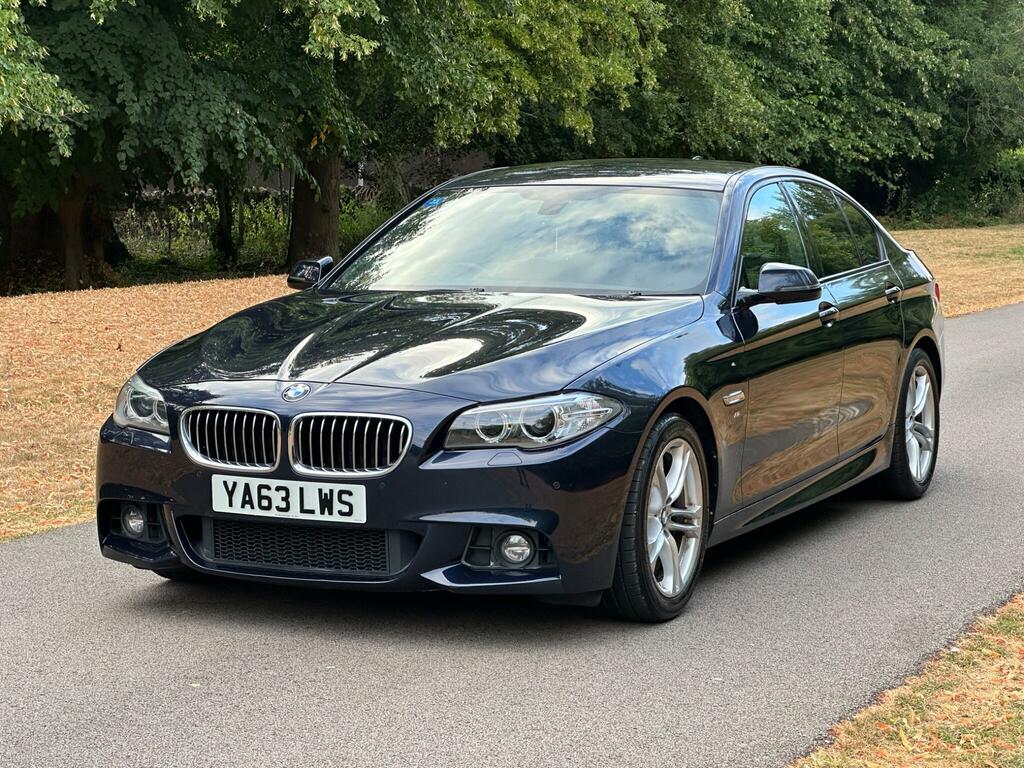 BMW 5 Series M Sport Blue #3
