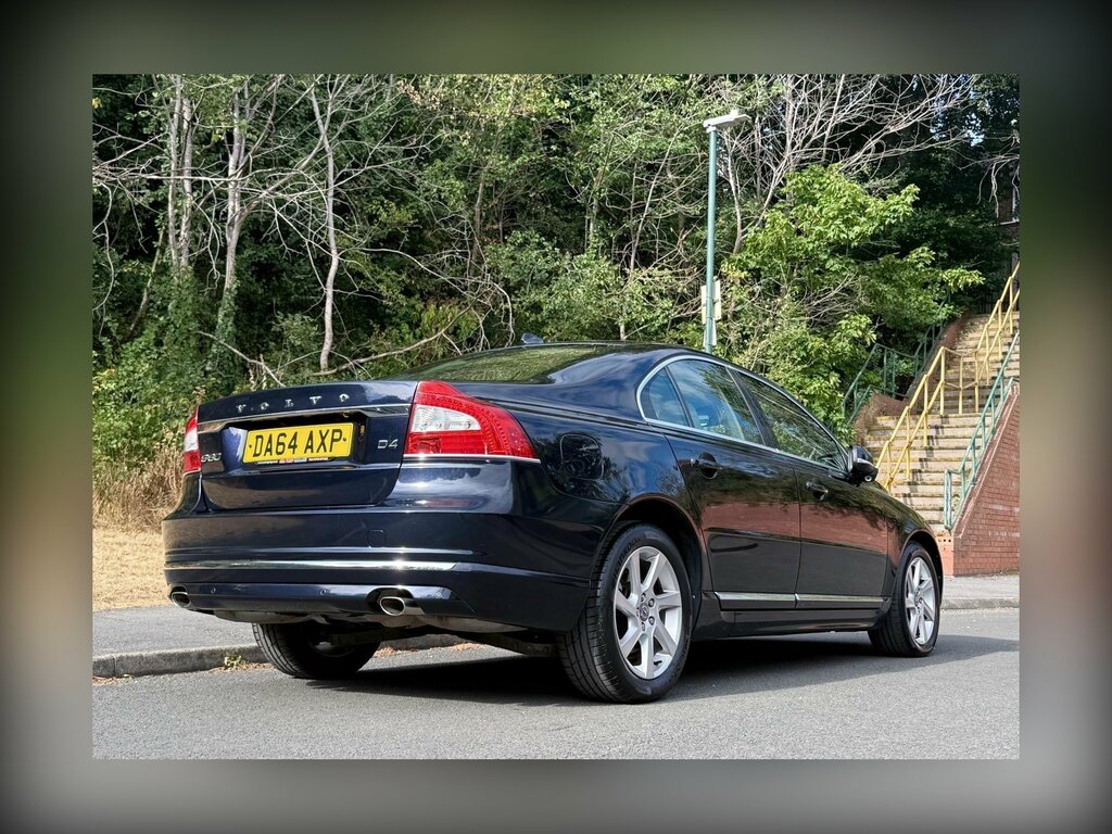 Volvo S80 2.0 D4 Se Lux Geartronic Euro 6 Ss Blue #4