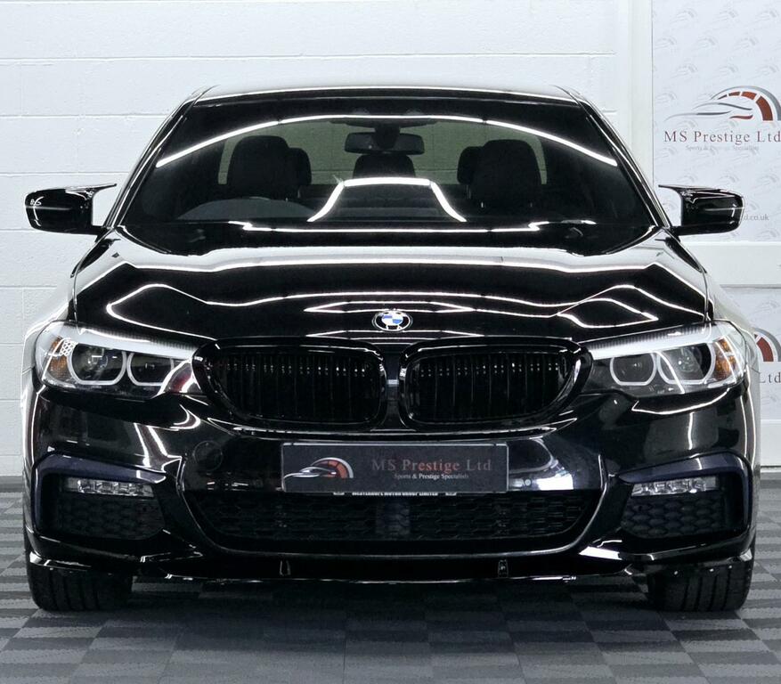 BMW 5 Series M Sport Black #5