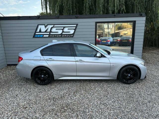 BMW 3 Series 2015 2.0 320D M Sport Saloon Euro YK15APF Silver #5