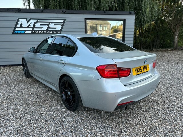 BMW 3 Series 2015 2.0 320D M Sport Saloon Euro YK15APF Silver #3