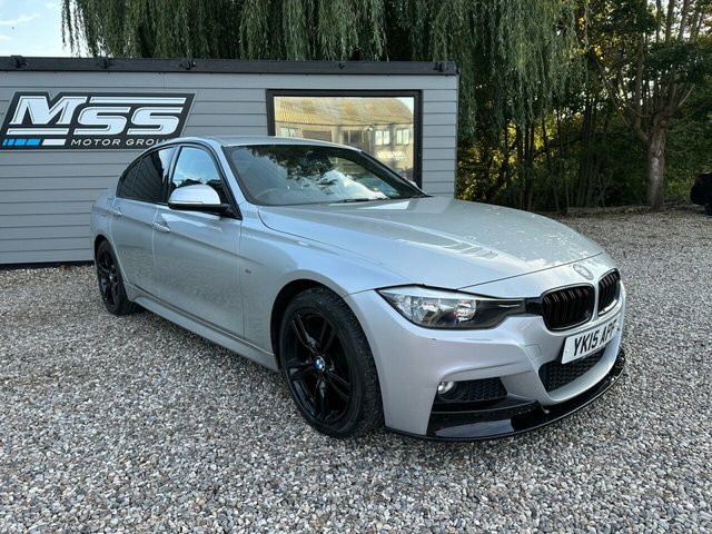 BMW 3 Series 2015 2.0 320D M Sport Saloon Euro YK15APF Silver #6