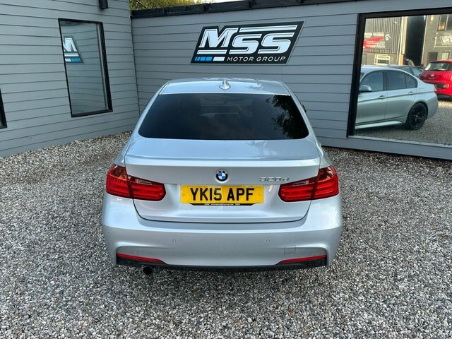 BMW 3 Series 2015 2.0 320D M Sport Saloon Euro YK15APF Silver #4