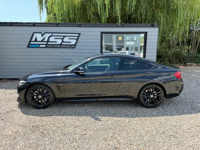 BMW 4 Series Gran Coupe 2017 3.0 430D M Sport Coupe Euro 6 Black #2