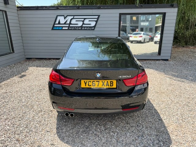 BMW 4 Series Gran Coupe 2017 3.0 430D M Sport Coupe Euro 6 Black #4