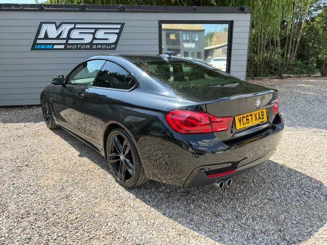 BMW 4 Series Gran Coupe 2017 3.0 430D M Sport Coupe Euro 6 Black #3