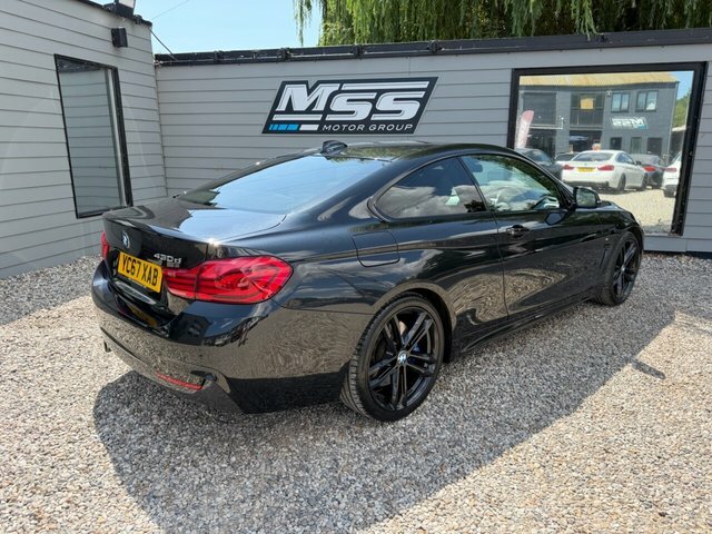 BMW 4 Series Gran Coupe 2017 3.0 430D M Sport Coupe Euro 6 Black #5