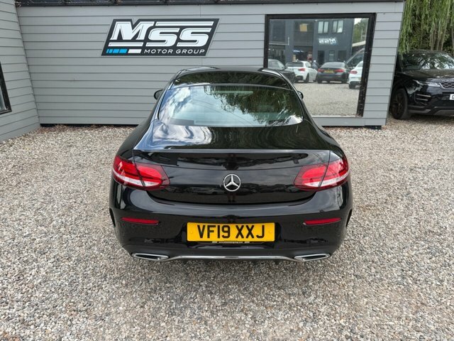 Mercedes-Benz C Class 2019 2.0 C300d Amg Line Coupe G-tronic Black #5