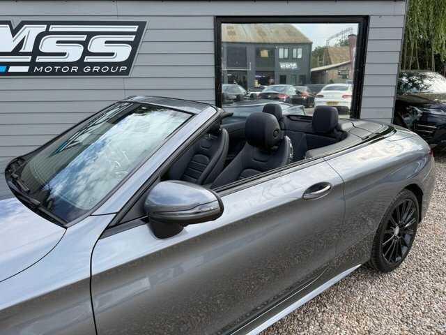 Mercedes-Benz C Class 2017 2.1 C250d Amg Line Premium Plus Cabriolet 2 RK17HRU Grey #3