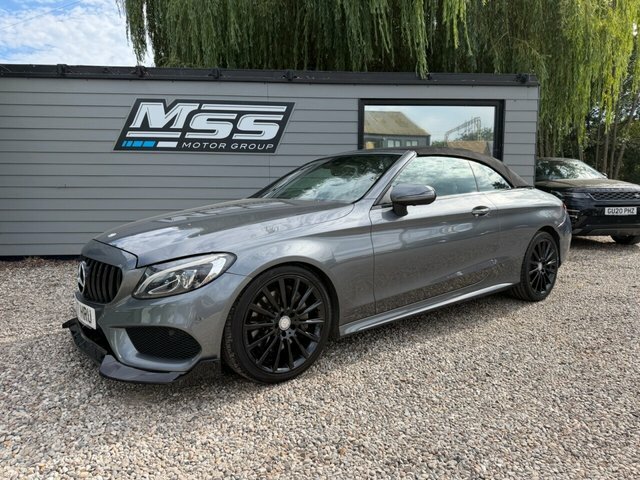 Mercedes-Benz C Class 2017 2.1 C250d Amg Line Premium Plus Cabriolet 2 RK17HRU Grey #4
