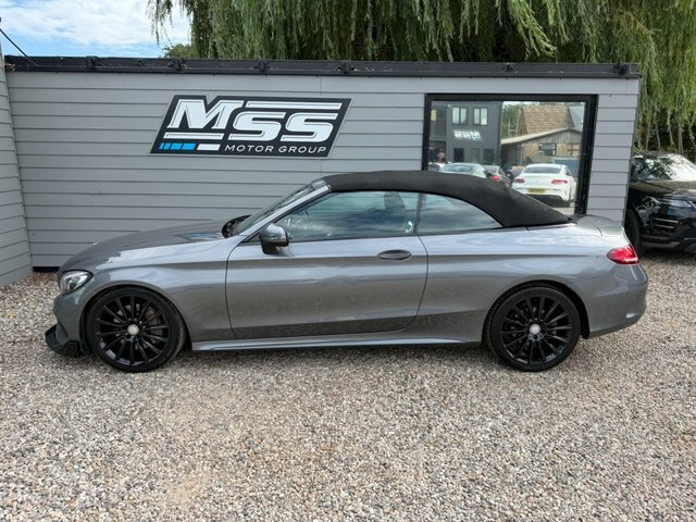 Mercedes-Benz C Class 2017 2.1 C250d Amg Line Premium Plus Cabriolet 2 RK17HRU Grey #5