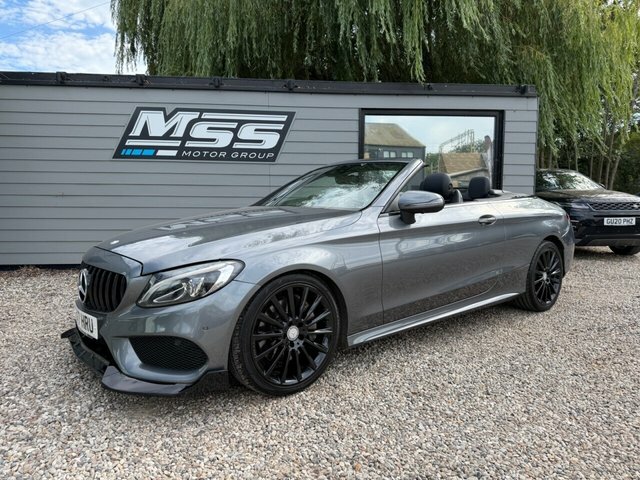 Mercedes-Benz C Class 2017 2.1 C250d Amg Line Premium Plus Cabriolet 2 RK17HRU Grey #2