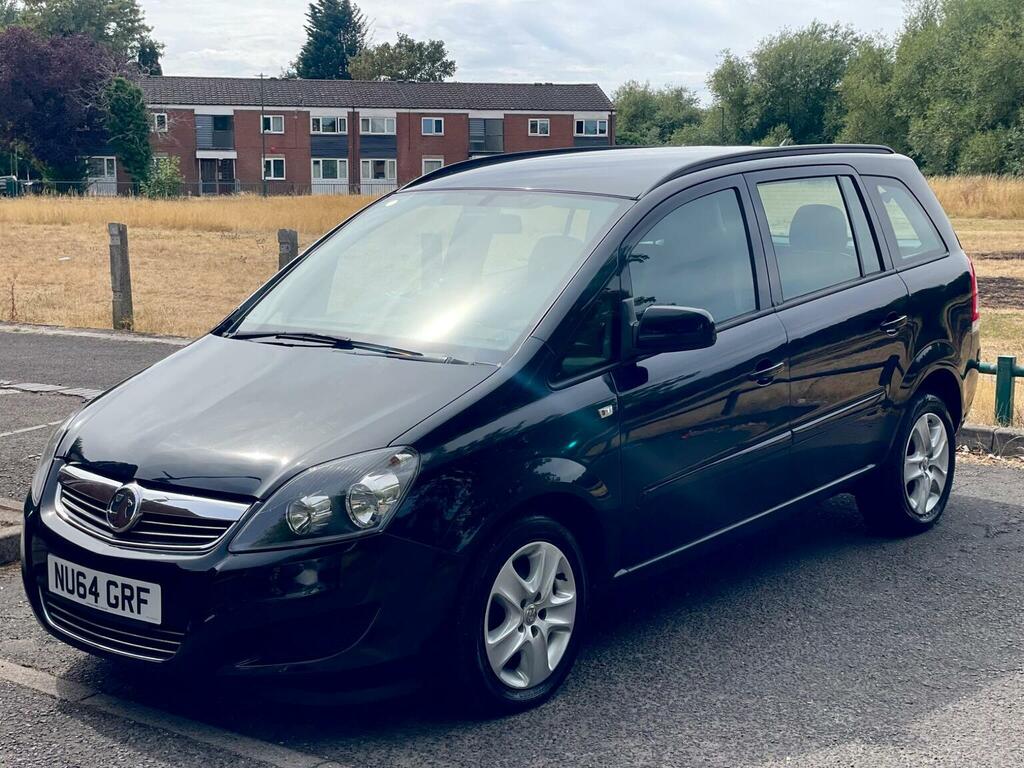 Vauxhall Zafira 1.8 16V Exclusiv Euro 5 Snav Black #3