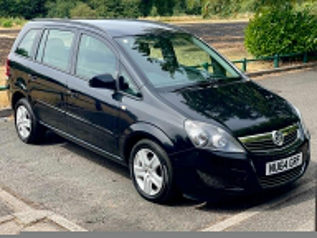 Vauxhall Zafira 1.8 16V Exclusiv Euro 5 Snav Black