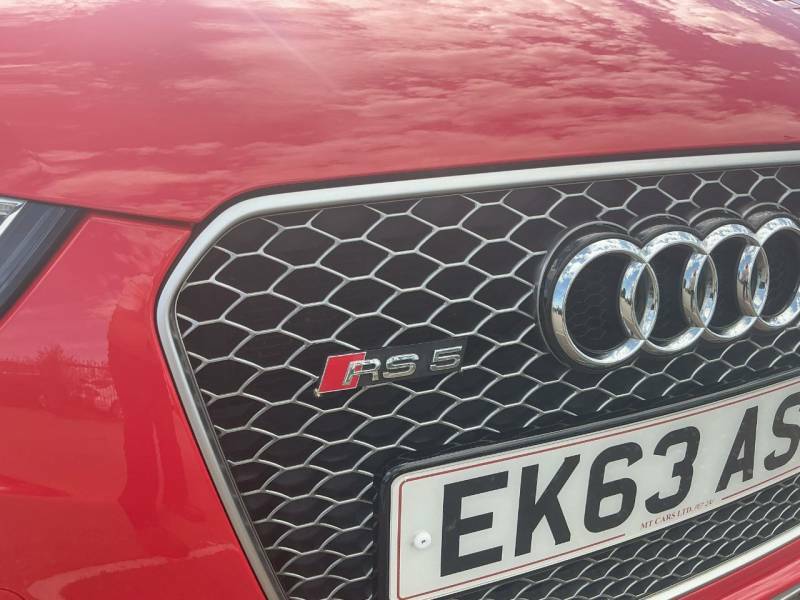 Audi RS5 4.2 Fsi Quattro S Tronic - 2013 63 EK63ASZ Red #3