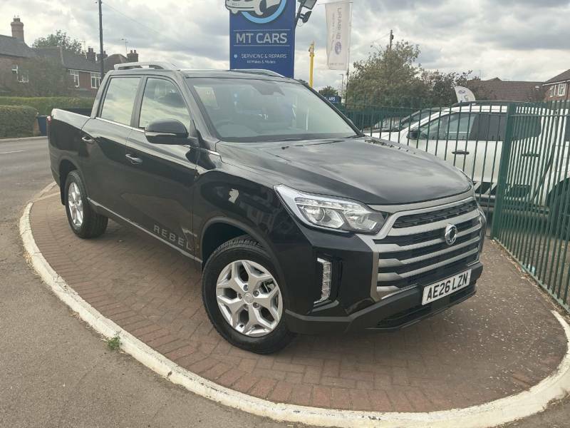 SsangYong Musso 2.2 Double Cab Pick Up Rebel - 2026 26 Black