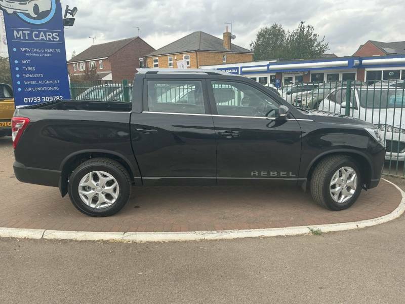 SsangYong Musso 2.2 Double Cab Pick Up Rebel - 2026 26 AE26LZN Black #6
