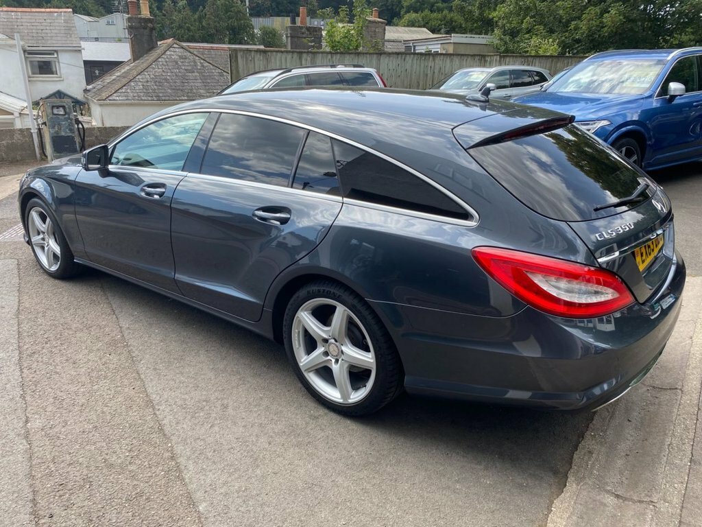 Mercedes-Benz CLS 2013 3.0 Cls350 Cdi V6 Amg Sport Shooting Brake Grey #3