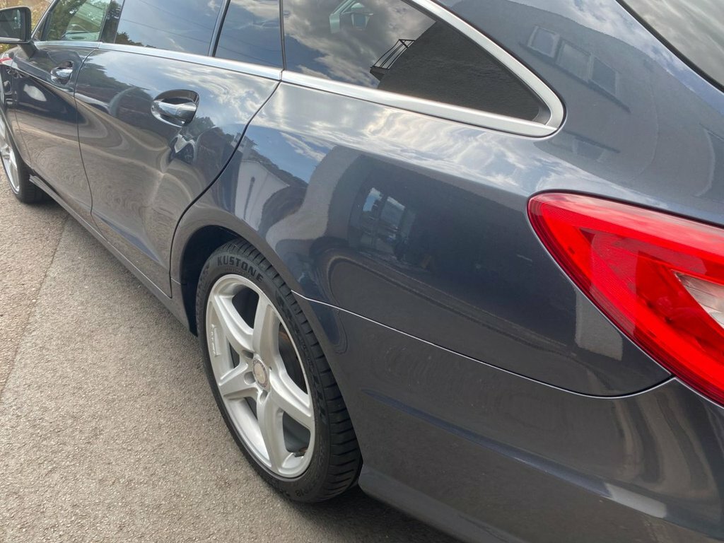 Mercedes-Benz CLS 2013 3.0 Cls350 Cdi V6 Amg Sport Shooting Brake Grey #4