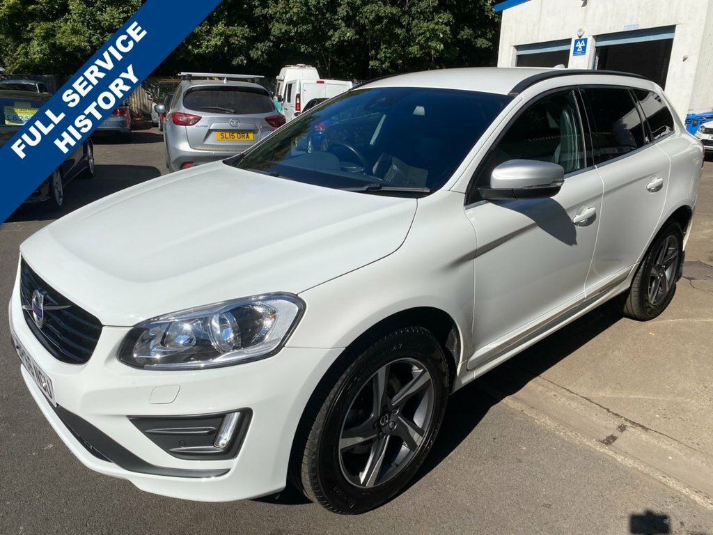 Volvo XC60 2016 2.0 D4 R-design Nav Suv Euro White