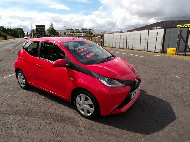 Toyota Aygo 2016 1.0 Vvt-i X-play 1 Owner,low Mileage,f.s.h,re SY16NVO Red #2