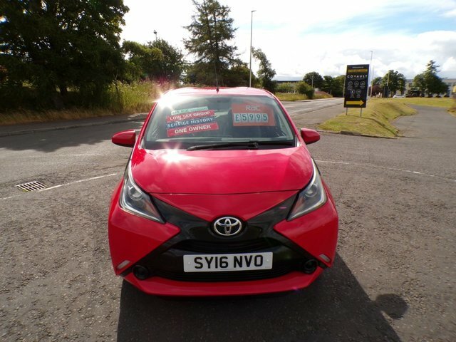 Toyota Aygo 2016 1.0 Vvt-i X-play 1 Owner,low Mileage,f.s.h,re SY16NVO Red #4