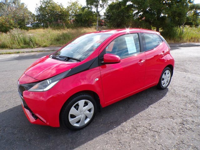 Toyota Aygo 2016 1.0 Vvt-i X-play 1 Owner,low Mileage,f.s.h,re SY16NVO Red #6