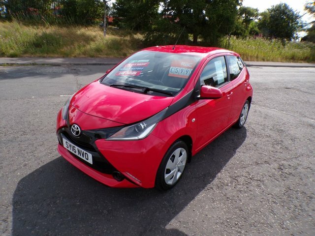 Toyota Aygo 2016 1.0 Vvt-i X-play 1 Owner,low Mileage,f.s.h,re SY16NVO Red #5