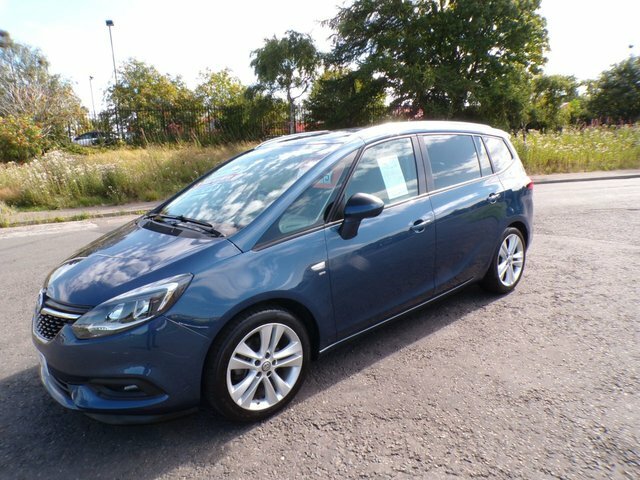 Vauxhall Zafira Tourer 2017 1.4I Sri 2017,7 Seater,parking Sensors,blueto Blue #6
