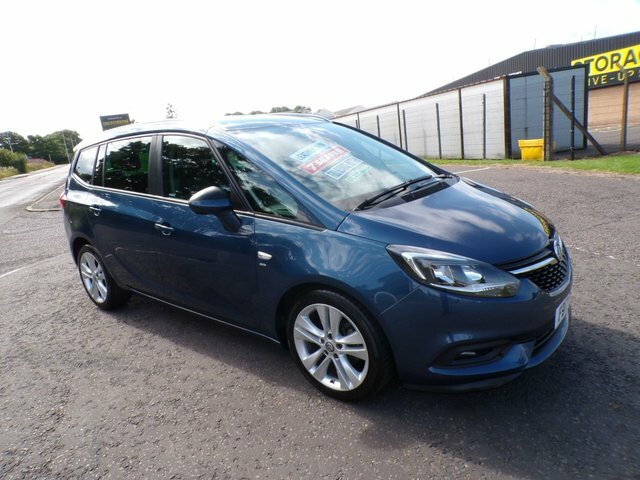 Vauxhall Zafira Tourer 2017 1.4I Sri 2017,7 Seater,parking Sensors,blueto Blue #3