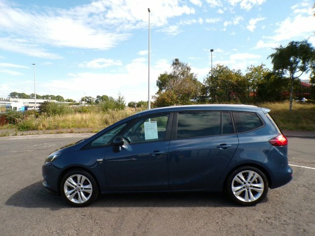 Vauxhall Zafira Tourer 2017 1.4I Sri 2017,7 Seater,parking Sensors,blueto Blue #2