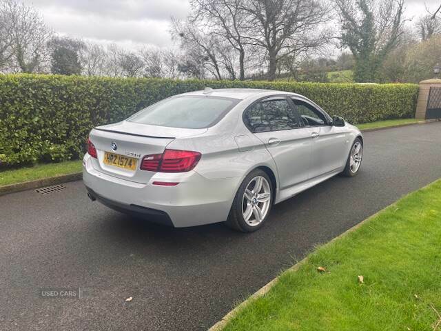 BMW 5 Series 520D M Sport Step Start Stop Silver #2
