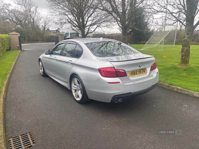 BMW 5 Series 520D M Sport Step Start Stop Silver #4