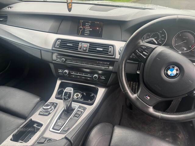 BMW 5 Series 2.0 520D M Sport Saloon Grey #10