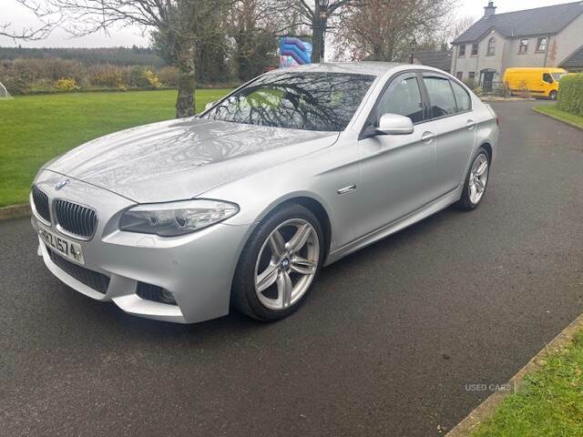 BMW 5 Series 520D M Sport Step Start Stop Silver #5