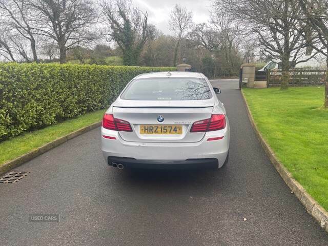 BMW 5 Series 520D M Sport Step Start Stop Silver #3