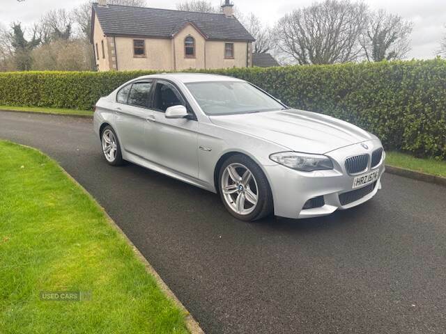 BMW 5 Series 520D M Sport Step Start Stop Silver