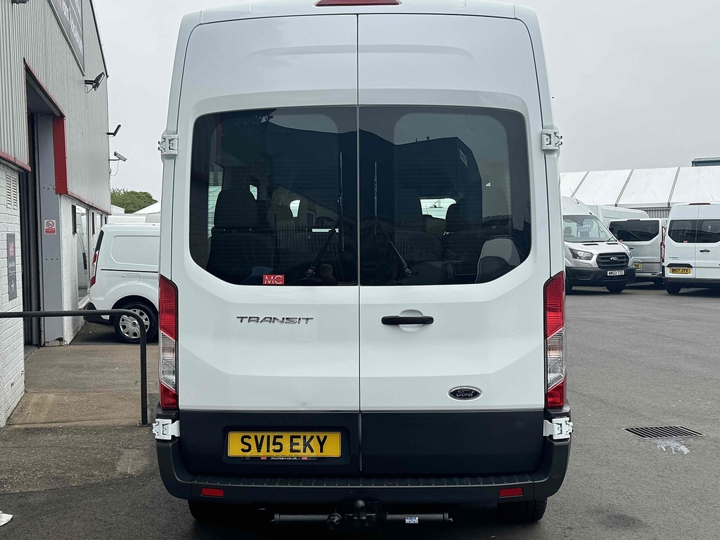 Ford Transit Custom 410L Tdci Hdt L3 15 Seater White #5