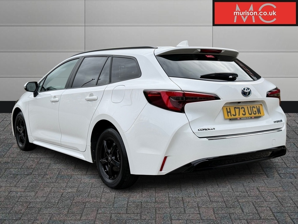Toyota Corolla Vvt-h White #5