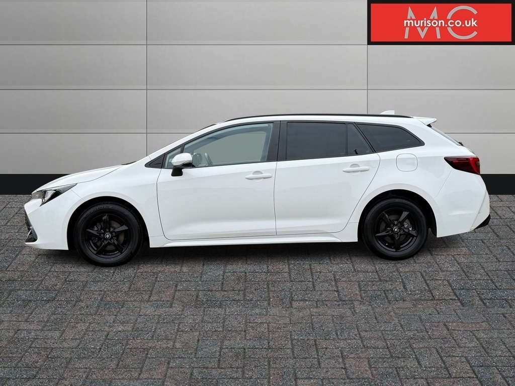 Toyota Corolla Vvt-h White #4