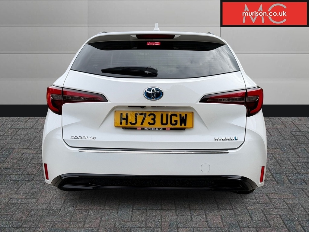 Toyota Corolla Vvt-h White #6