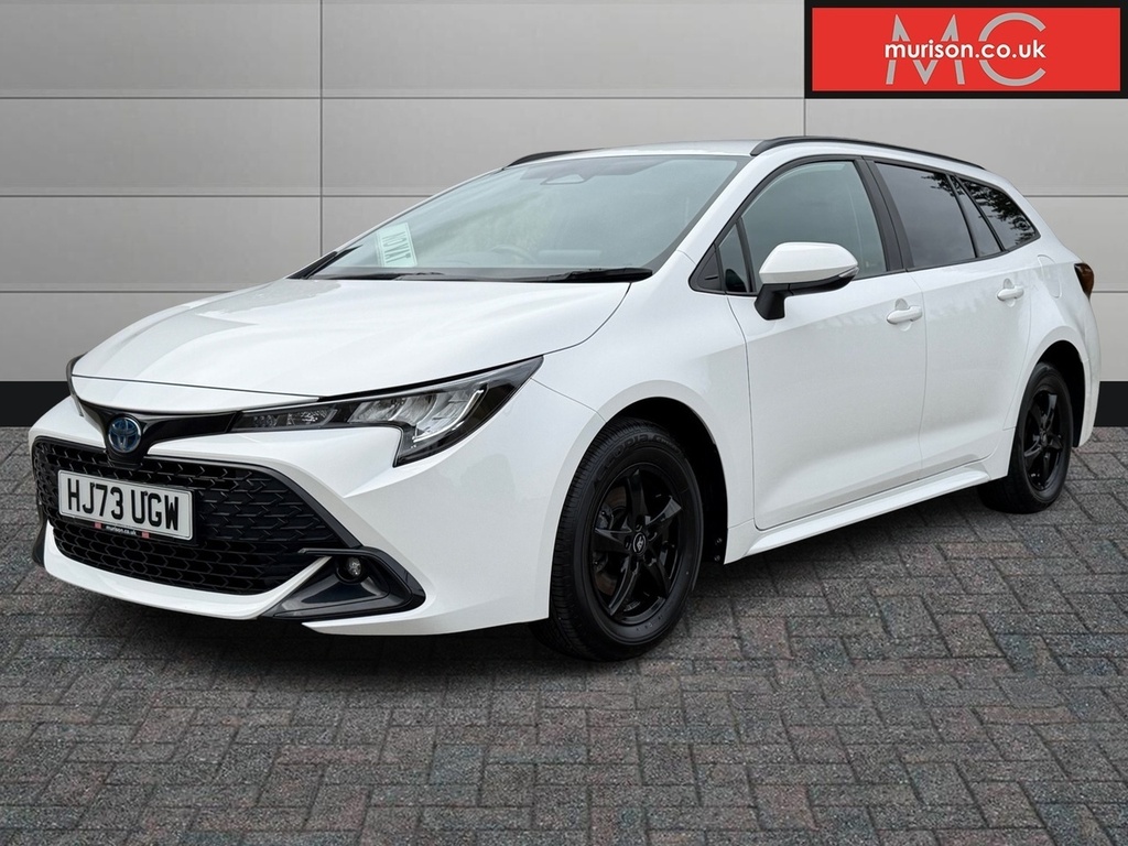 Toyota Corolla Vvt-h White #3